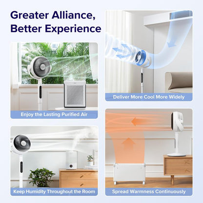 Levoit 20dB Quiet Pedestal Fan
