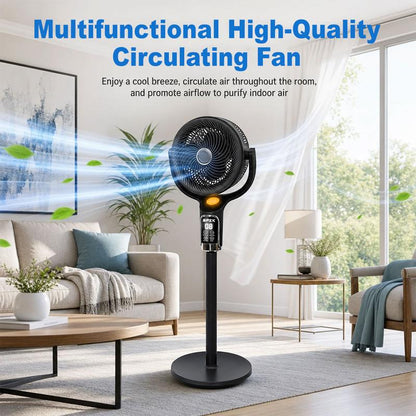 Air Circulator Fan, 8 Speeds Adjustable