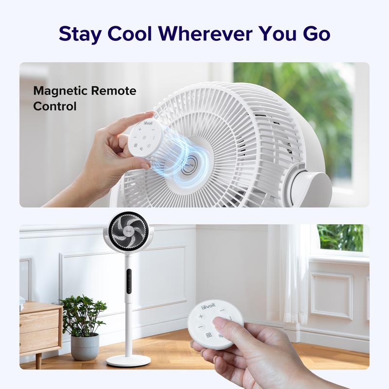 Levoit 20dB Quiet Pedestal Fan